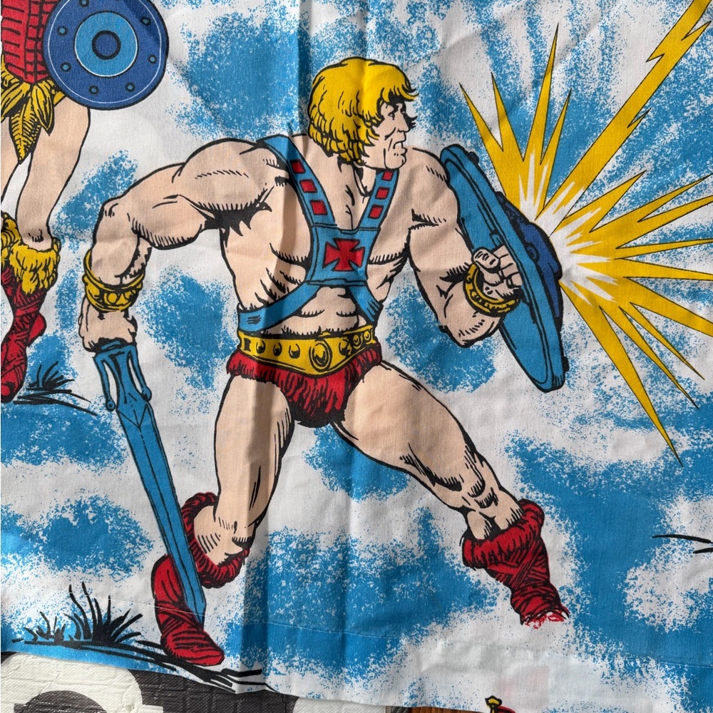 Vintage Masters of the Universe Sheet - Picture 7 of 11